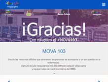Tablet Screenshot of movimientoazteca.org